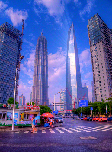 Shanghai World Financial Center.
