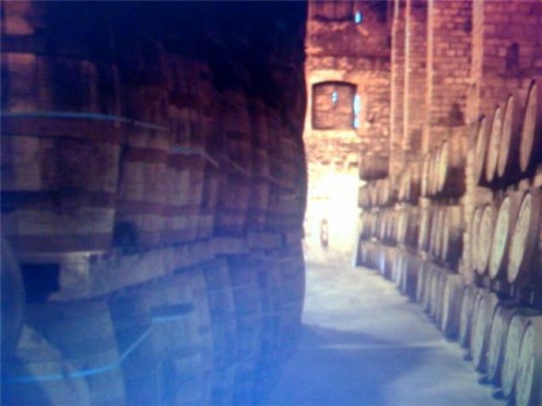 Whiskey barrels 