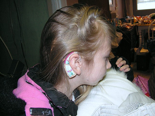 Behind The Ear (BTE) hearing aid.