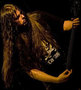 Pat O'Brien of Cannibal Corpse, America's most prominent death metal band. Pat O'Brien of Cannibal Corpse, America's most prominent death metal band.
