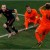 Andres Iniesta, left, celebrated after scoring Spains first and only goal on Sunday. Spain defeated the Netherlands, 1-0. Photo - David Gray/Reuters Andres Iniesta, left, celebrated after scoring Spains first and only goal on Sunday. Spain defeated the Netherlands, 1-0. Photo - David Gray/Reuters