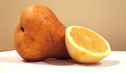Lemons and pears are the stars of this tart / Photo by E. A. Wright