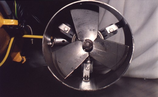 Starboard side thruster view