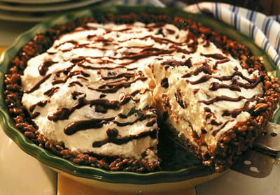 Chocolate Chip Ice Cream Pie Photo Courtesy of My Cookbook