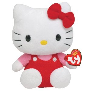 The loveable Hello Kitty plushie makes a great gift idea