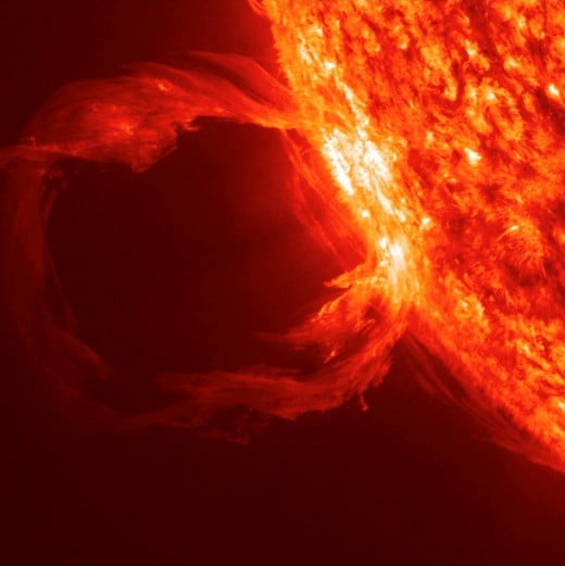 Biggest solar explossion on april 17 ,2010