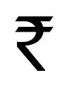 Indian Currency Symbol