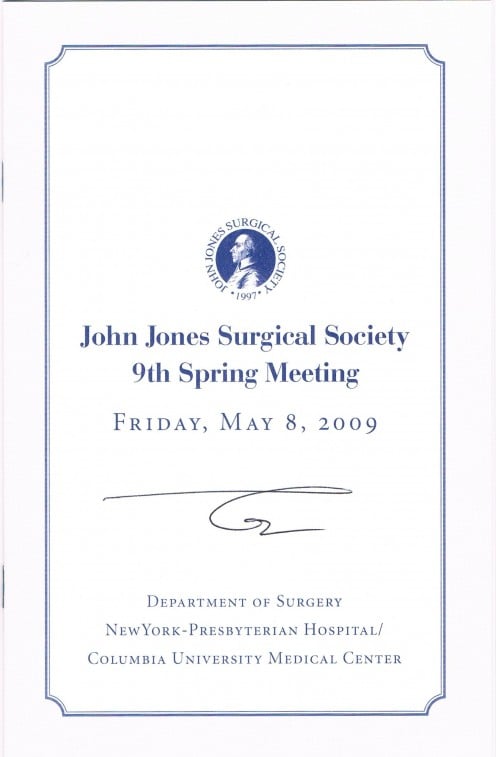 A separate handout also signed.
