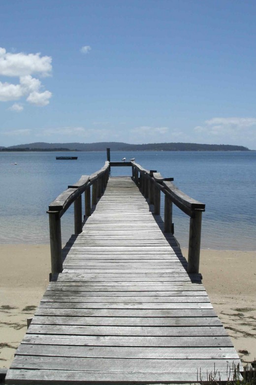 Old jetty at St Helens