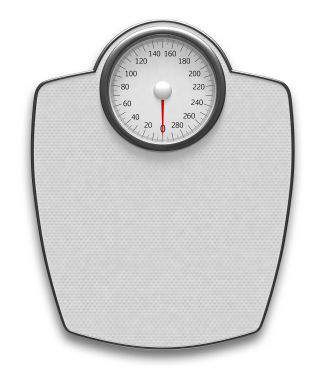 Hopefully not your bathroom scale.
