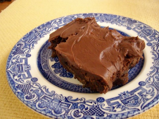 Double Triple Chocolate Brownie