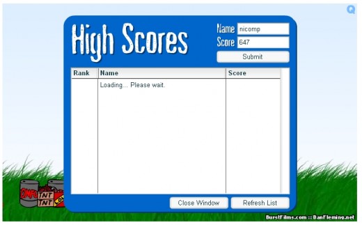 Log your high score and feel ashamed.
