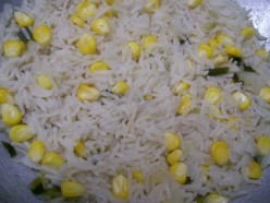 How to make Sweet Corn Rice - Recipe and Preperation