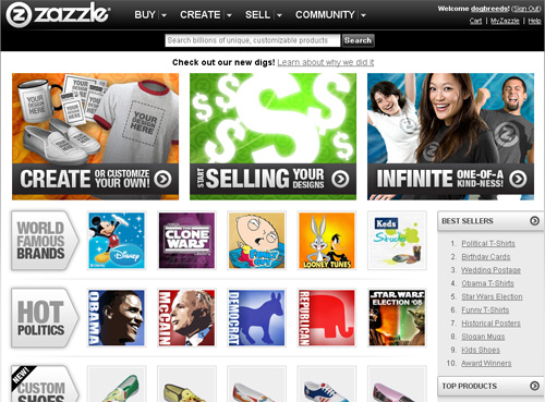 Make Money With Zazzle.