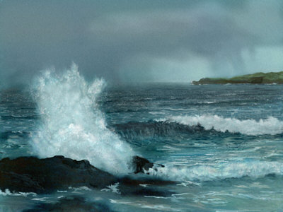 Stormy Sea, copyright Graham Jones