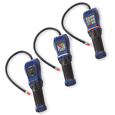 Use refrigerant leak detectors