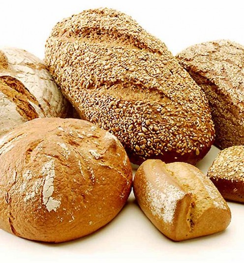 Healthy homemade bread can also be found at some farmers markets.