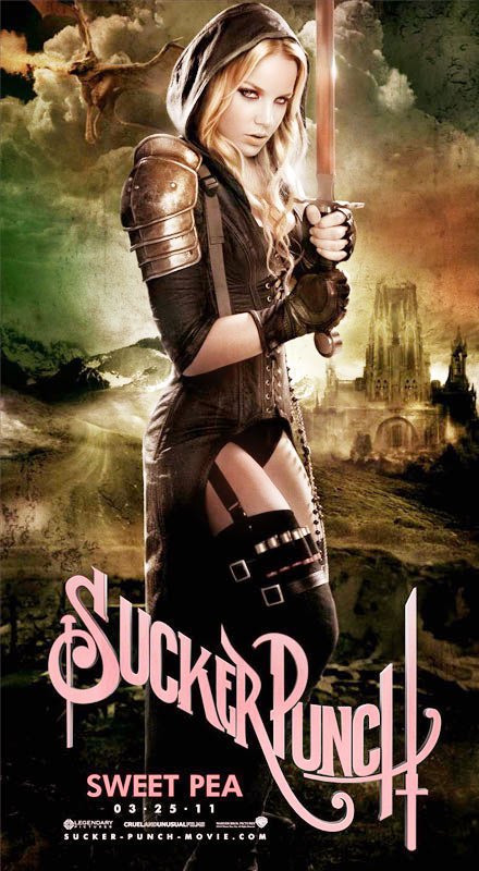 Almost too hot to handle, so she ought to great in "Sucker Punch"! Abbie Cornish dons the leather.