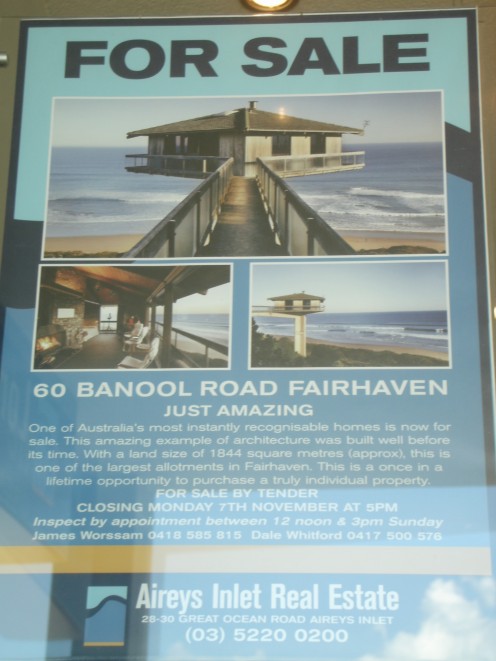 A "House" for sale on the G.O.R. Just costs a few bob.