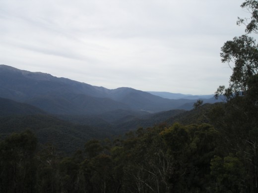 Same mountains, not so far off, not so benign.