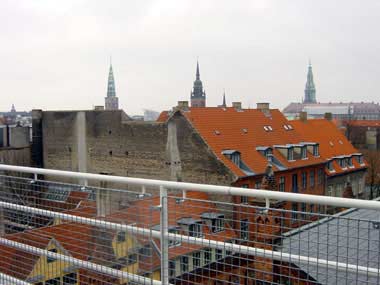 Skt Petri Hotel Copenhagen, View from the room