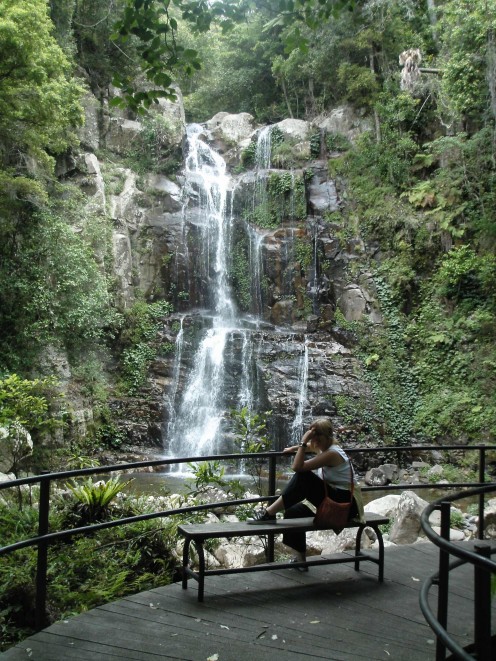 The Upper Falls at Minimurra