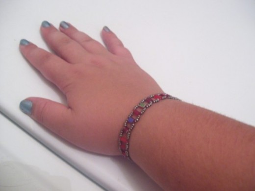 Simple bead changes can make a huge difference in the look of a bracelet. 