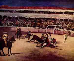 The grand spectacle of the Corrida de Toros as seen by Manet
