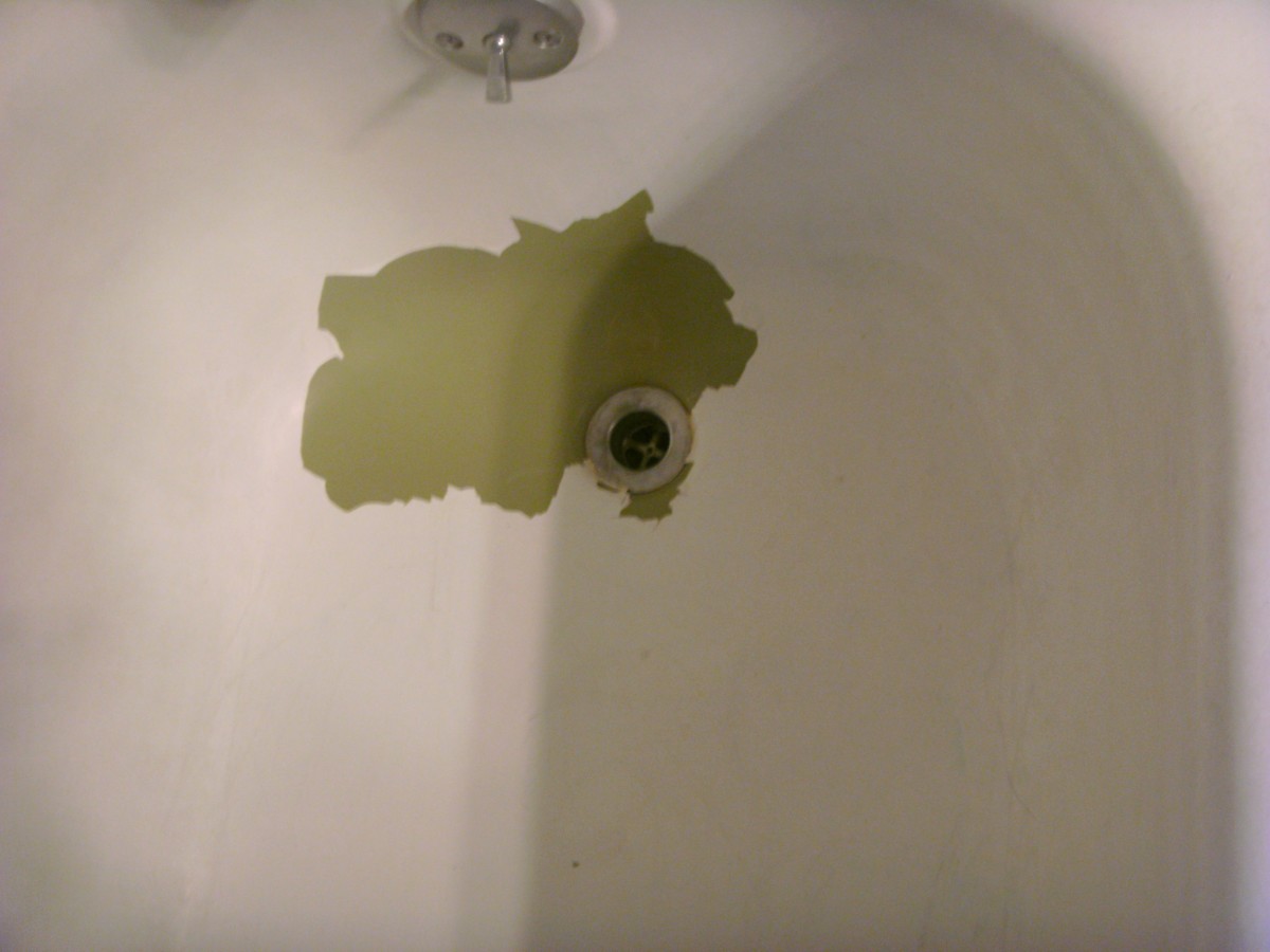 How To Refinish And Paint A Bathtub With Epoxy Paint Dengarden