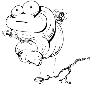 Pudgy Pupa Takes Wing, by rlz