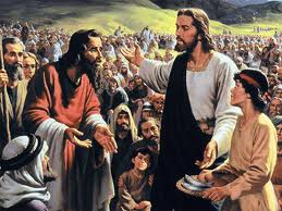 Jesus fed the hungry. At least many Christians do this for the poor, but it is often too little and too far apart. Some people shout "Get a job" when someone asks for food.