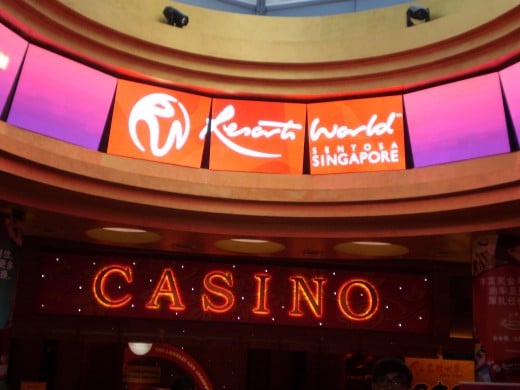 One of only two casinos in Singapore. Operated by Resorts World Sentosa.