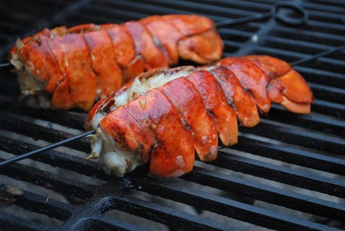 Grilled Lobster Tails Are Oh So Delicious. Just cook them until they are just done. Be sure not to overcook them. 