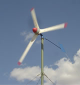 A simple home windmill. See how uncomplicated they are!