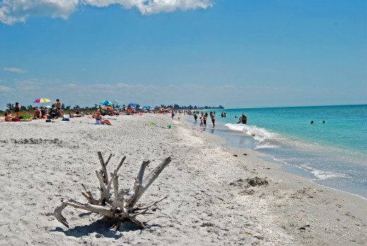 And now, here is the beach.