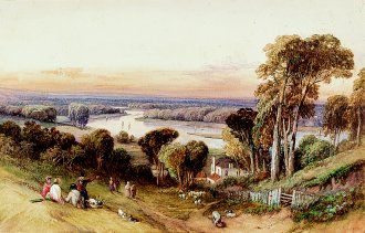 by Clarkson Stanfield, Victorian landscape artist