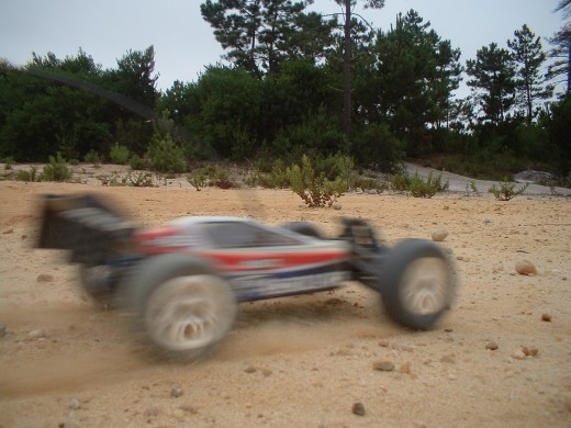 Team Associated RC18B in action