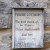 Plague Victim Peter Halksworth memorial sign Plague Victim Peter Halksworth memorial sign