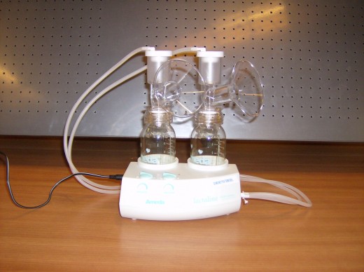 An Electric Breast Pump Image Credit: The Wikipedia