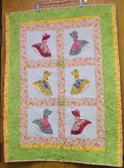 Southern Bells Quilt - commissioned by a lady at work