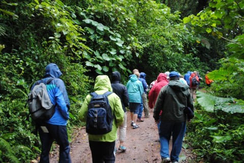 Guided tour of the Monteverde Cloud Forest with my Swiss Travel Costa Rica group