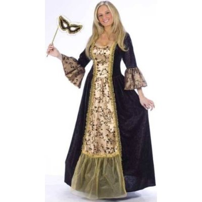 Beautiful dress includes masquerade mask