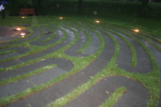 Labyrinth at Boston College