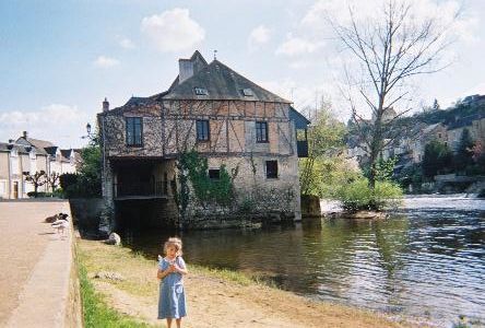 France.  By the river Creuse