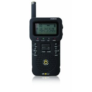 Life+Gear LGSAME08B NOAA Weather Band, AM and FM Radio with Alarm Clock and LED Light, Black