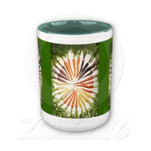 Multi-Colored Carrots Mug Click on the link to the left side.
