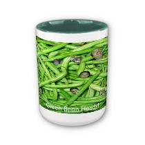 Green Bean Heads Coffee Mug Click on the link to the left side.