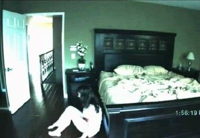 Scene from Paranormal Activity