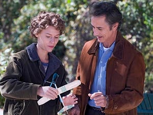 Claire Danes and David Strathairn in: Temple Grandin