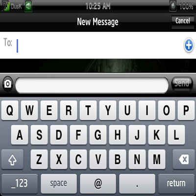 Text Messaging Keyboard